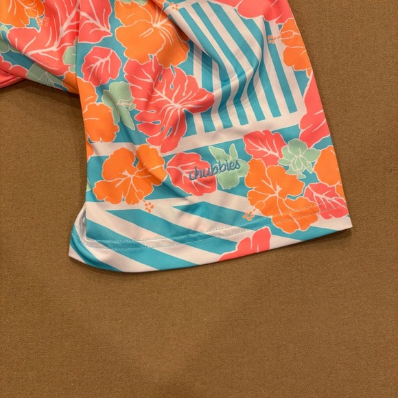 Chubbies The Inspiration Performance Short Sleeve Golf Polo Size Large - Picture 7 of 11